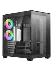 Корпус Ocypus Delta C74 Midi-Tower Без БЖ Midi-Tower Black (DELTA-C74-BKD200XX-GL)