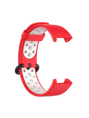 BeCover Vents Style Mi Band 2 Червоний Red/White (709427)