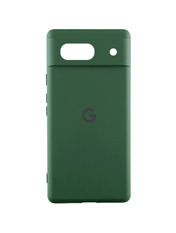 Чохол Lakshmi Silicone Cover Full Camera with logo для Google Pixel 7 Dark Green