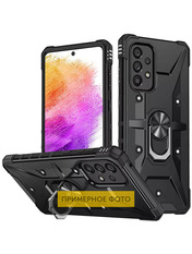 Чохол Pathfinder Ring для Xiaomi Redmi 10C/Poco C40 Black