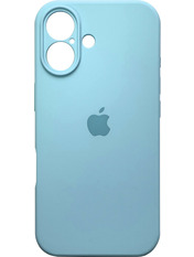 Чохол Silicone Case Full Aquarelle для iPhone 17 Mist Blue