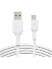 Кабель синхронізації Belkin BoostCharge USB to Type-C White 1 Ні 15W 1m White (CAB001BT1MWH)