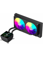 Процесорний охолоджувач GameMax Glacier 240 LCD Black