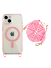 Чохол LanyardCase для Apple iPhone 13 Pink