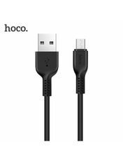 Кабель синхронізації Hoco X13 Easy Charged USB to microUSB 12W 1m Black 12