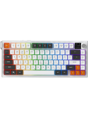 Клавіатура Ajazz AF82 (AF82-GWO) Grey/White/Orange