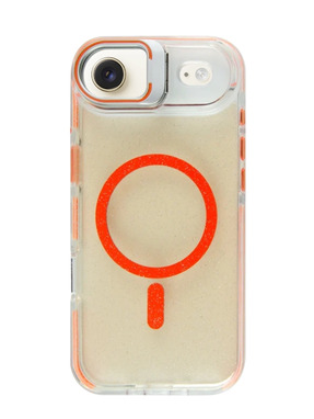 Чохол BeCover FIBRA Star Shine with MagSafe для Apple iPhone 17 Air Orange (715422)