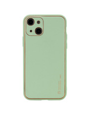 Чохол Xshield Leather для Apple iPhone 14 Pistachio