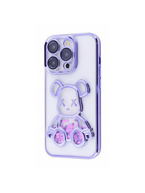 Чохол Shining Bear Case для Apple iPhone 15 Pro Dark Purple (6982740153)