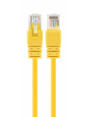 Мережевий патч-корд Cablexpert Cat.6 UTP 0,5m Yellow (PP6U-0.5M/Y)
