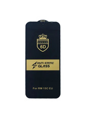 Захисне скло 5D Anti-static для Xiaomi Redmi 15C/Poco C85 глянсове