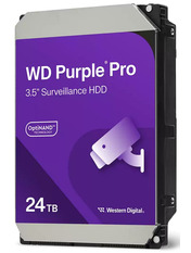 HDD накопичувач Western Digital Purple Pro 24TB 7200rpm 512MB 3.5" (WD240PURP) 512 24 ТБ WD240PURP