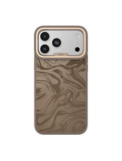 Чохол Kajsa Glamorous Collection Fluid Art with MagSafe O-Ring для Apple iPhone 17 Pro Max Desert Gold Desert Gold (6901835724)