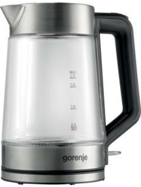 Електрочайник Gorenje K17GED Silver