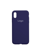 Чохол Silicone Case Full Size (AA) для Apple iPhone X/XS Purple Purple (6983157294)