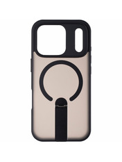 Чохол Bumper Stick Case MagSafe Stand для Apple iPhone 17 Pro Black Black (6915820473)