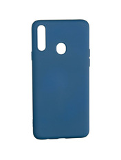 Чохол Silicone Case Full Cover (LC) для Samsung Galaxy A217 A21s Blue