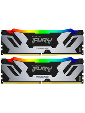Оперативна пам’ять Kingston FURY Renegade RGB DDR5 32GB (kit 2*16GB) 6400MHz (KF564C32RSAK2-32) 6400 32