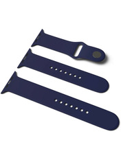 Pino Silicone Sport Band Apple Watch 38/40/41 mm Синій Midnight Blue