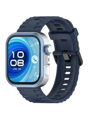 BeCover Ribbed Tape Huawei Watch Fit 3 Deep Blue (714113)