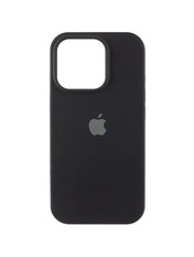 Чохол Silicone Case (AA) Logo with MagSafe для Apple iPhone 17 Pro Max Black Black (6937108254)
