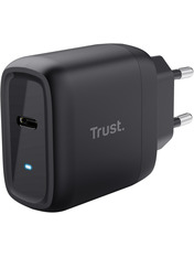 Мережевий зарядний пристрій Trust Maxo 1 USB-C 45 (1 USB-C) 45W Black