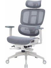 Ігрове крісло OfficePro Skyline Footrest OC750 White/Dark Gray White/Dark Gray (OC750-W-DG-DG)