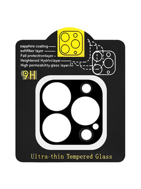 Захисне скло інше Full Block для Apple iPhone 13 Pro/13 Pro Max (OEM) глянсове Black