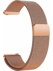 BeCover Milanese Style Xiaomi Amazfit/Samsung 22 mm Рожевий Rose Gold (707780)