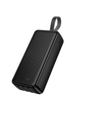 Павербанк Borofone BJ79B Clever with 3 cables 1xUSB-C + 1xUSB-A Black 30000 10W 30000mAh Black 10