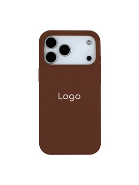 Чохол Silicone Case Full Size (AA) для Apple iPhone 18 Pro Brown (6957281034)
