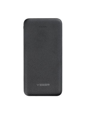 Павербанк VEGER A10 W1065 1xUSB-C + 2xUSB-A 10W 10000mAh Black (VG-W1065)
