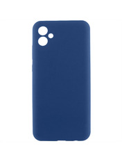 Чохол GETMAN Liquid Silk для Samsung Galaxy A06 A065 Navy Blue