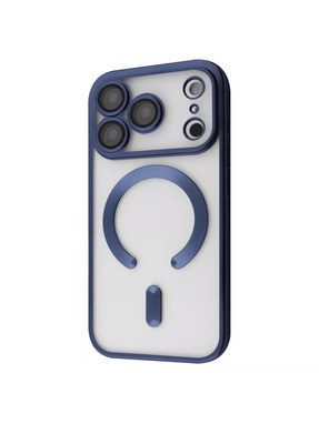 Чохол Metal Matte Case with Magnetic Ring для Apple iPhone 17 Pro Max Deep Blue (6928471053)