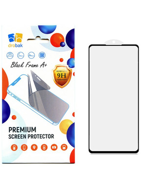 Захисне скло Drobak Frame A+ для Google Pixel 7 глянсове (717162) Black