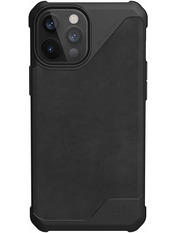 Чохол UAG Metropolis LT Leather для Apple iPhone 12 Pro Max Black (11236O118340)