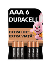 Батарейка Duracell Basic AAA Alkaline 6 6шт (81483511 / 5000394107472)