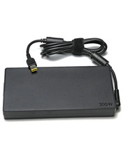 Блок живлення для ноутбука Lenovo Прямокутний (pin inside) [3-pin] 20V 15A 300W Оригінальний Black (ADL300SDC3A / A40388)