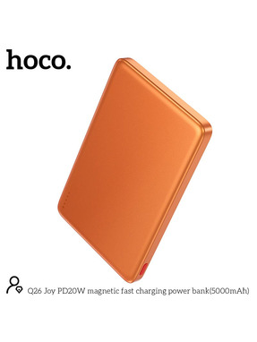 Павербанк Hoco Q26 Joy 1xUSB-C 20W 5000mAh Orange