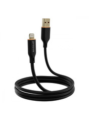 Кабель синхронізації Proove Jelly Silicone USB to Lightning 20W 1m Black (CCJS20001101)