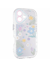 Чохол Mirror Case для Apple iPhone 16 flowers flowers (6972039851)