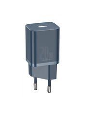 Мережевий зарядний пристрій Baseus Super Si Відсутній Blue 20 (1 USB-C) 20W Blue (CCSUP-B03) 1 USB-C