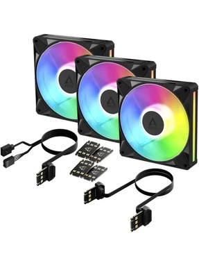 Корпусний вентилятор Arctic BioniX P14 ARGB 3pcs (ACFAN00341A) Black
