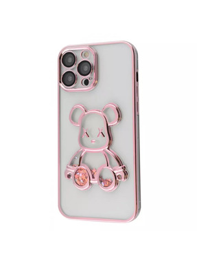 Чохол Shining Bear Case для Apple iPhone 14 Pro Max Rose Gold (6904728153)