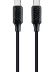 Кабель синхронізації Cablexpert CMCM100 USB to Type-C 100W 1,5m Black (CC-USB2-CMCM100-1.5M)
