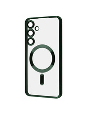 Чохол Wave Magnetic Ring для Samsung Galaxy S26 Plus Dark Green