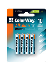 Батарейка ColorWay Alkaline Power AAA Alkaline 4 4шт