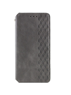Чохол-книжка GETMAN Cubic (PU) для Xiaomi Redmi Note 15 Pro 5G Grey (6901835724)