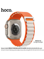 Hoco WA20 Climbing Alpine Loop Apple Watch 38/40/41 mm Orange