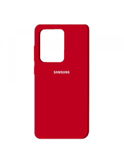 Чохол Matte Color Case для Samsung Galaxy G988 S20 Ultra Red
